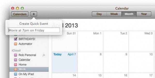 Week Calendar For Mac